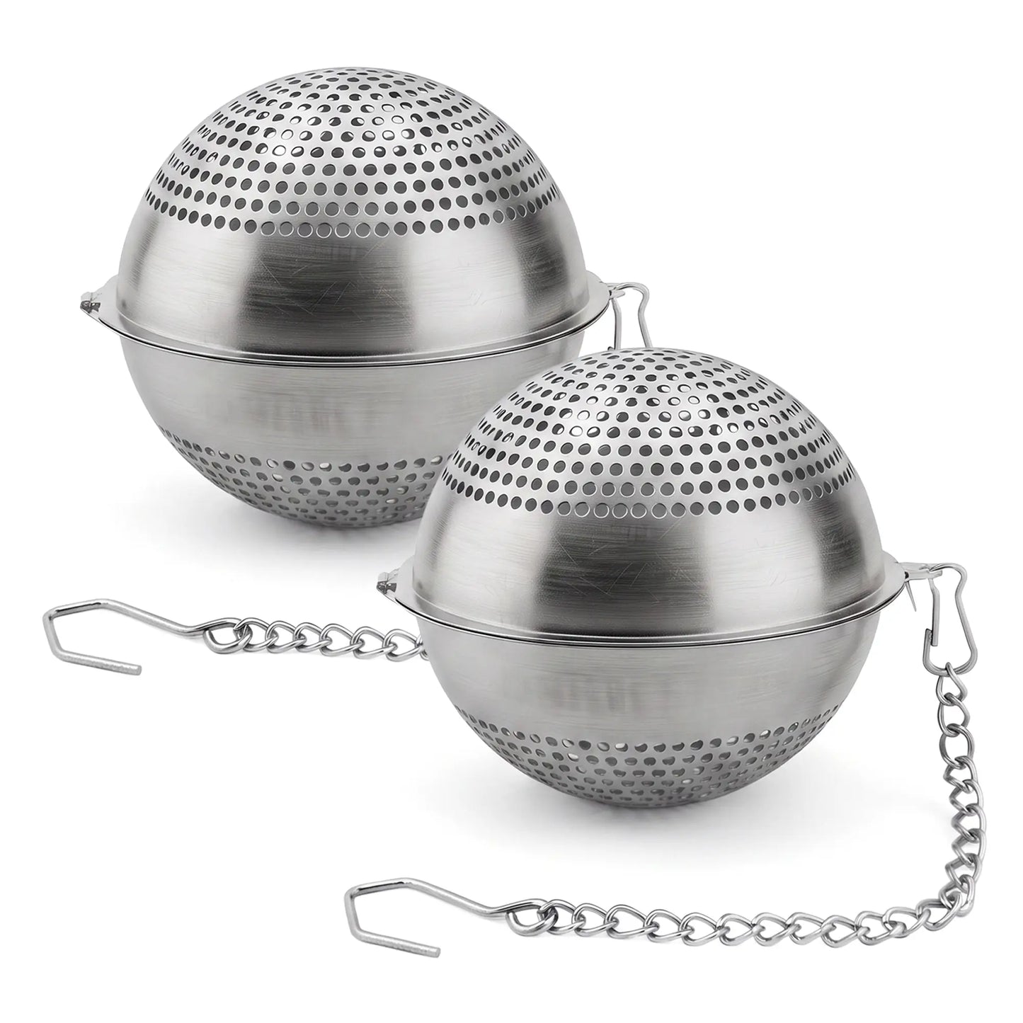 Lyxa SR Tea Infuser Ball with Retractable Chain