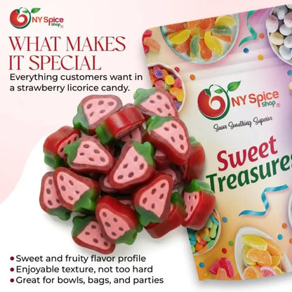 Licorice Strawberries - NY Spice Shop