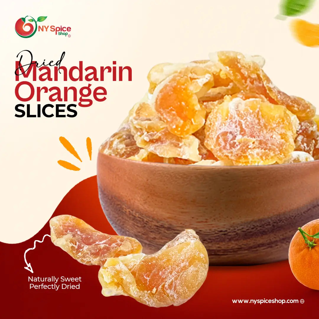 Mandarin Orange Slices - Dried - NY Spice Shop