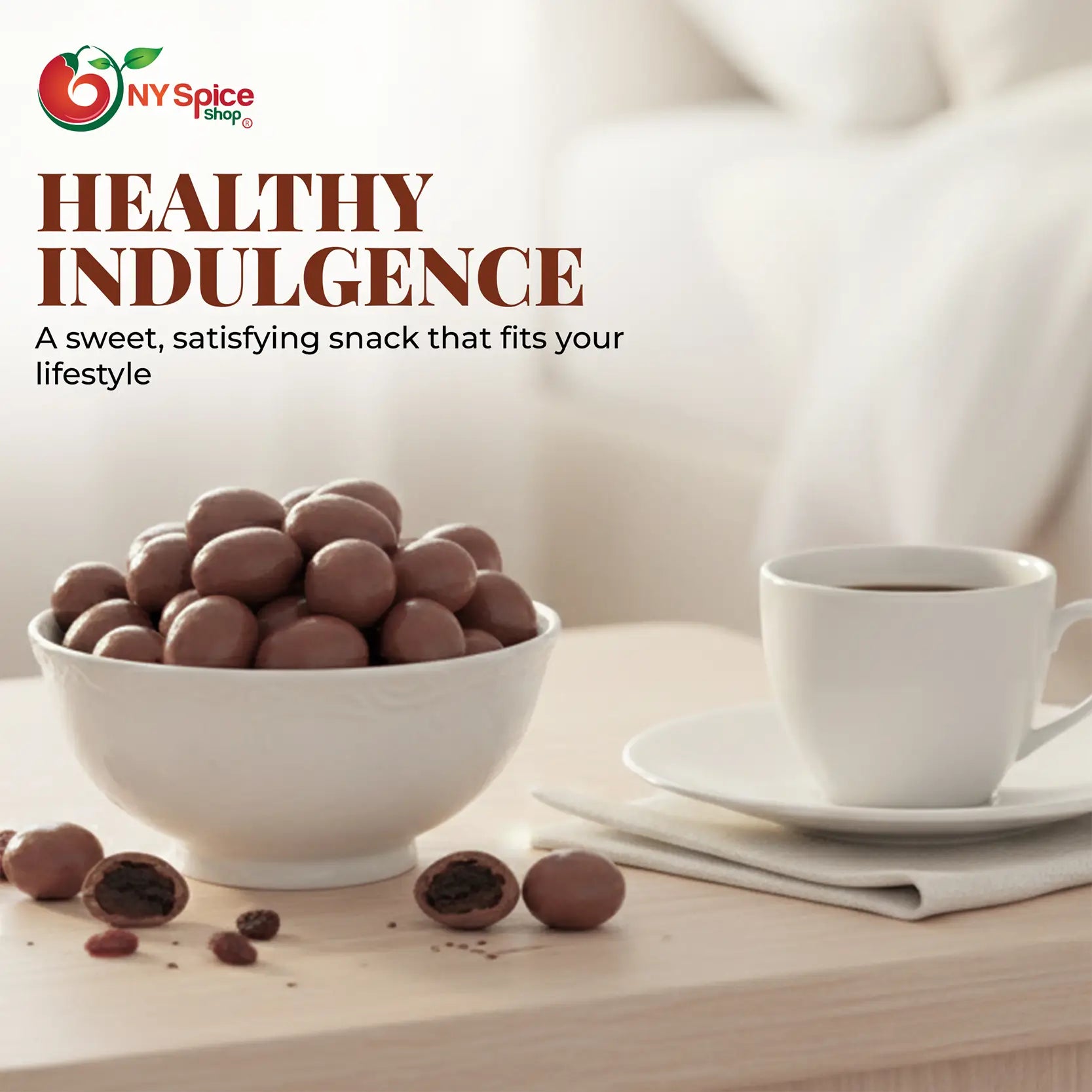 Milk Chocolate Raisins - Sugar Free - NY Spice Shop