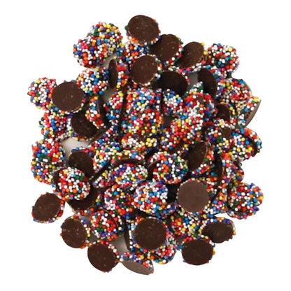 Mini Dark Chocolate Nonpareils With White Seeds - NY Spice Shop