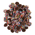 Mini Dark Chocolate Mini Nonpareils With Rainbow Seeds