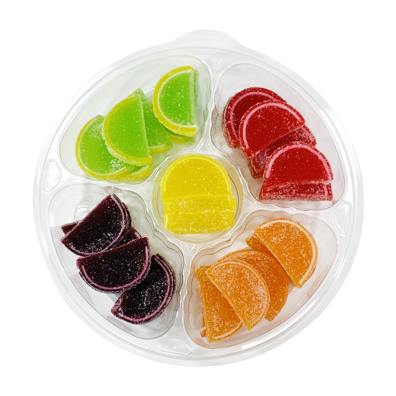 Fruit Jelly Slices, Assorted Mini 8 oz by OliveNation : : Grocery  & Gourmet Food