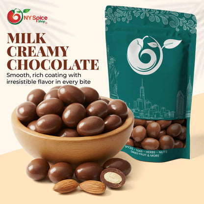 Milk Chocolate-Covered Almonds - Sugar Free - NY Spice Shop