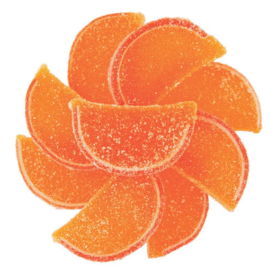 Sour Peach Jelly Fruit Slices