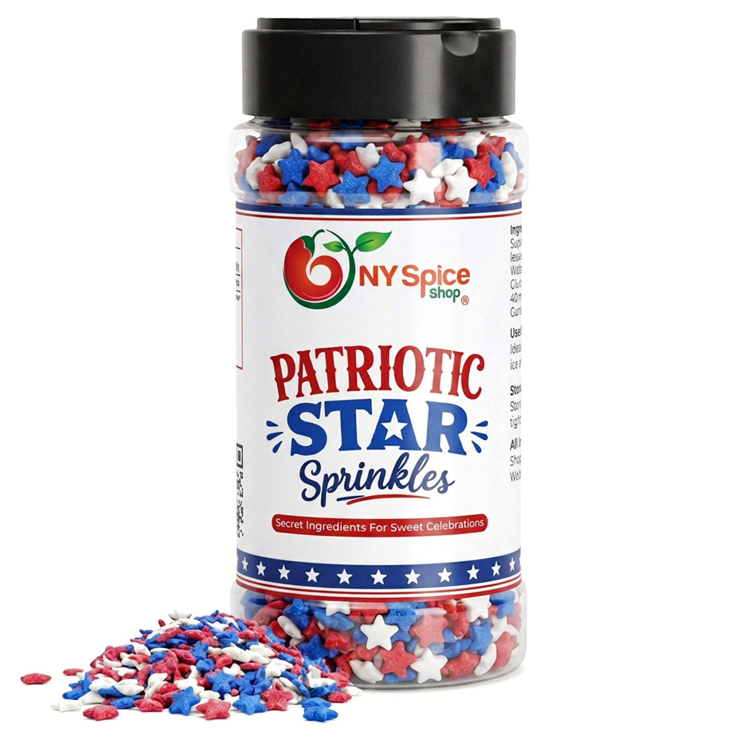 Patriotic Star Sprinkles