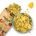 Salted Corn Chips with Flax