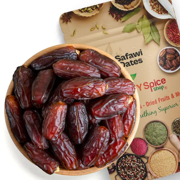 Safawi Dates – Semi-Dried, Chewy & Nutrient-Rich | NY Spice Shop