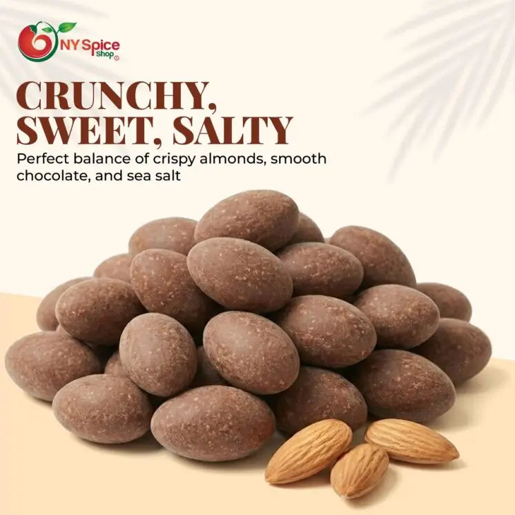 Sea Salt Chocolate Almonds - NY Spice Shop