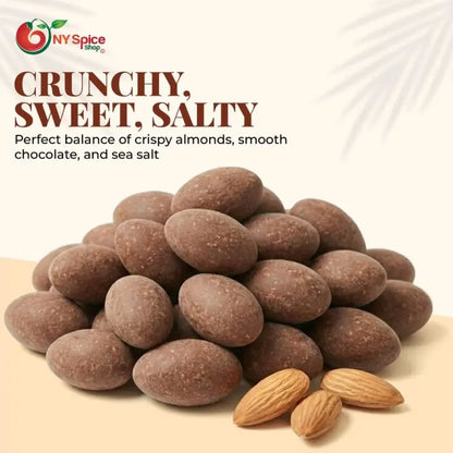 Sea Salt Chocolate Almonds - NY Spice Shop