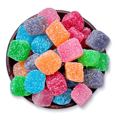 Sour Chewy Gummy Cubes