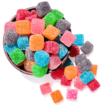 Sour Chewy Gummy Cubes