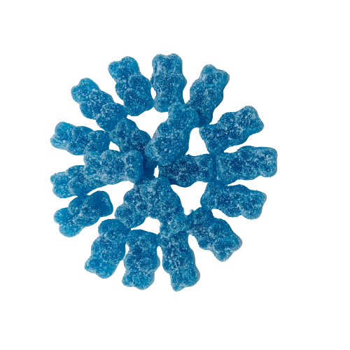 Sour Blue Raspberry Gummy Bears - NY Spice Shop - Buy Online