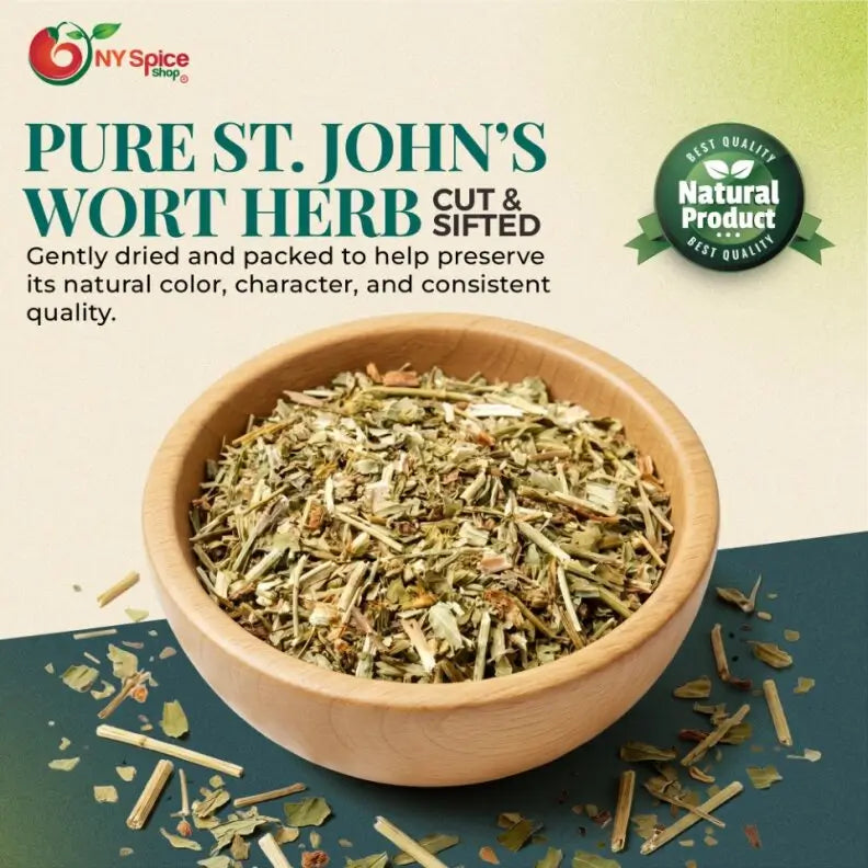 St John's Wort - Cut & Sifted - NY Spice Shop