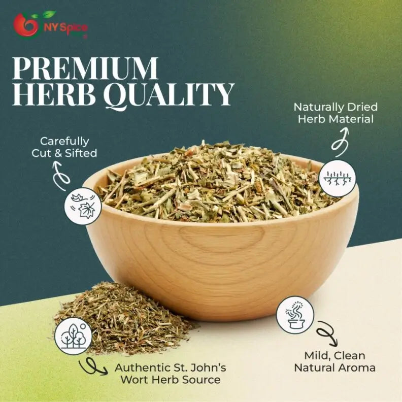 St John's Wort - Cut & Sifted - NY Spice Shop