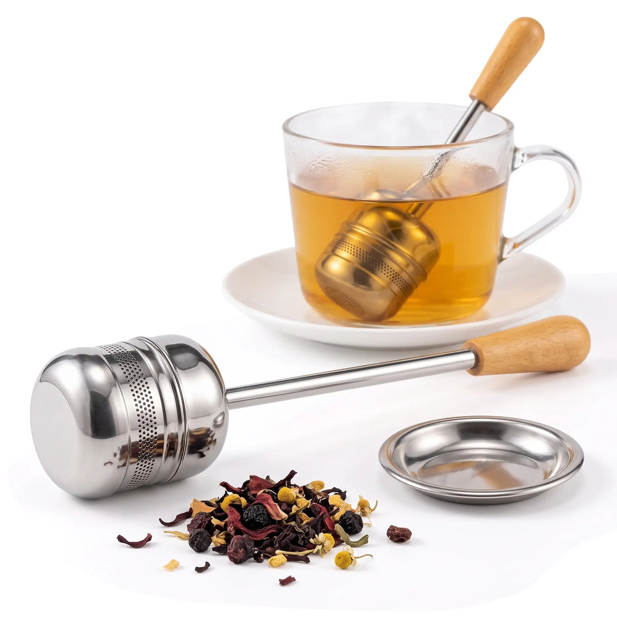 Tea Scoop Infuser Fine Mesh With Long Handle