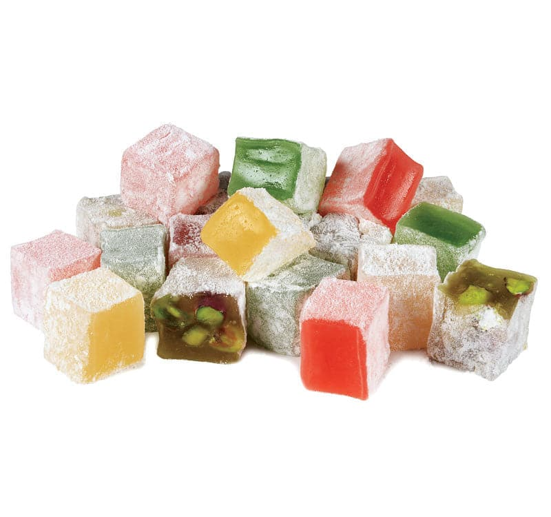 Turkish Delight With Mix Nuts & Mix Flavors - NY Spice Shop