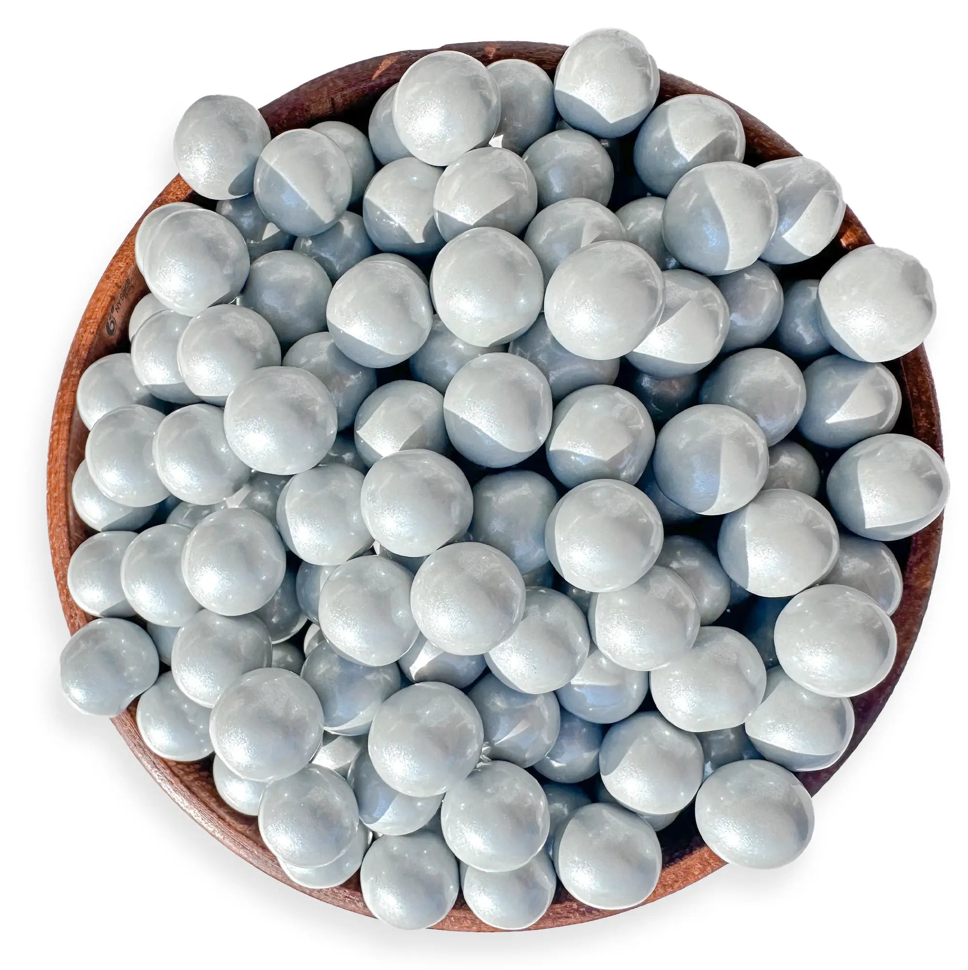 Silver Shimmer Sixlets - NY Spice Shop