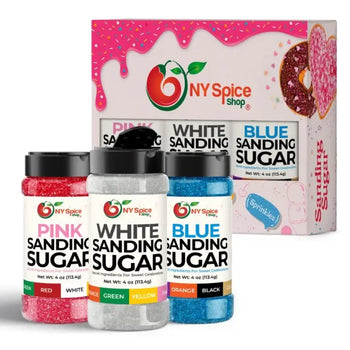 Blue-White-Pink Sanding Sugar - NY Spice Shop