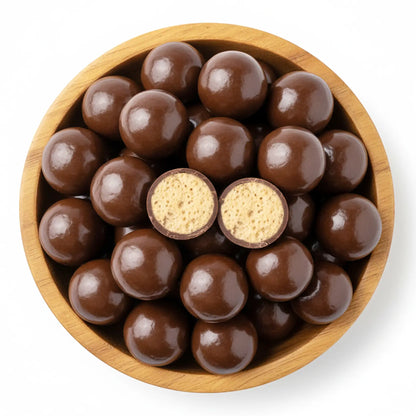 Belgian Dark Chocolate Covered Malt Balls - NY Spice Shop
