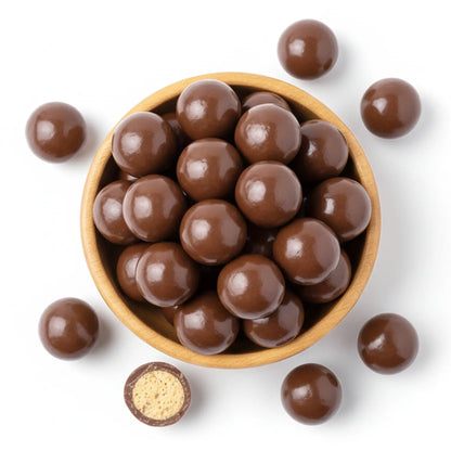 Belgian Dark Chocolate Covered Malt Balls - NY Spice Shop