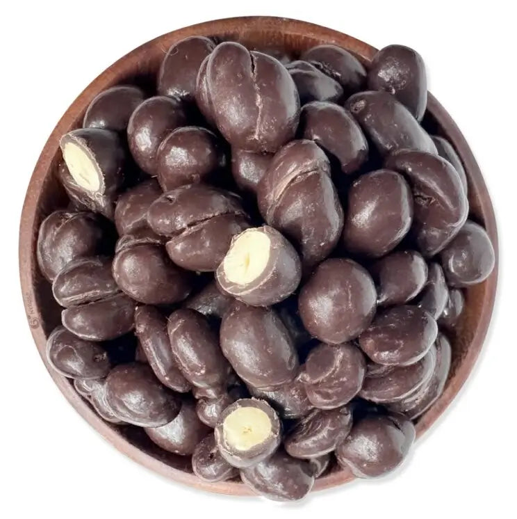 Belgian Dark Chocolate Covered Peanuts - NY Spice Shop