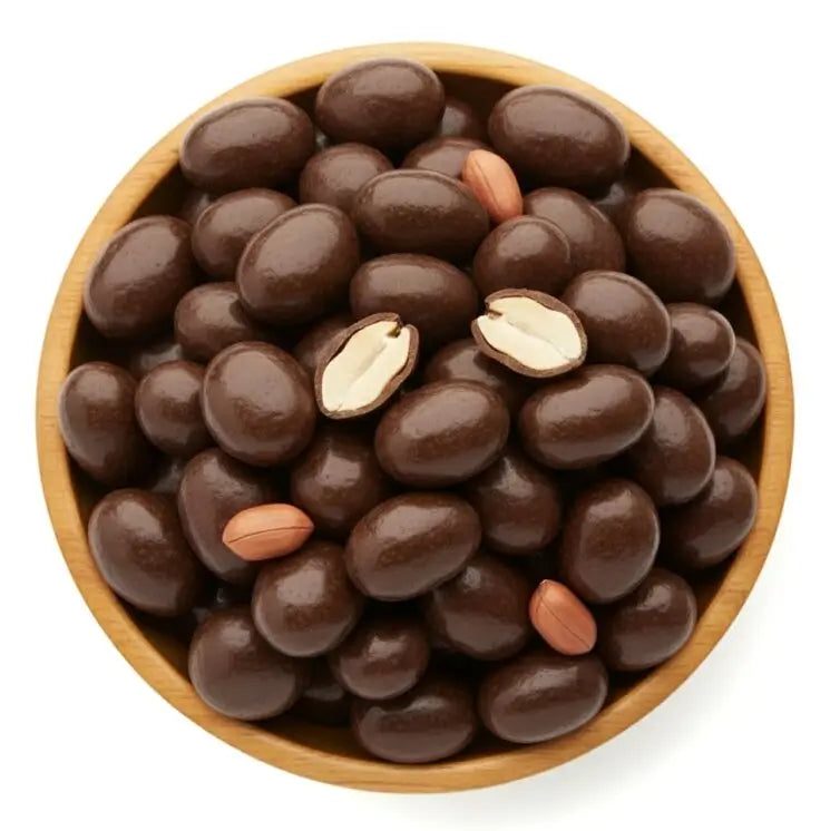 Belgian Dark Chocolate Covered Peanuts - NY Spice Shop