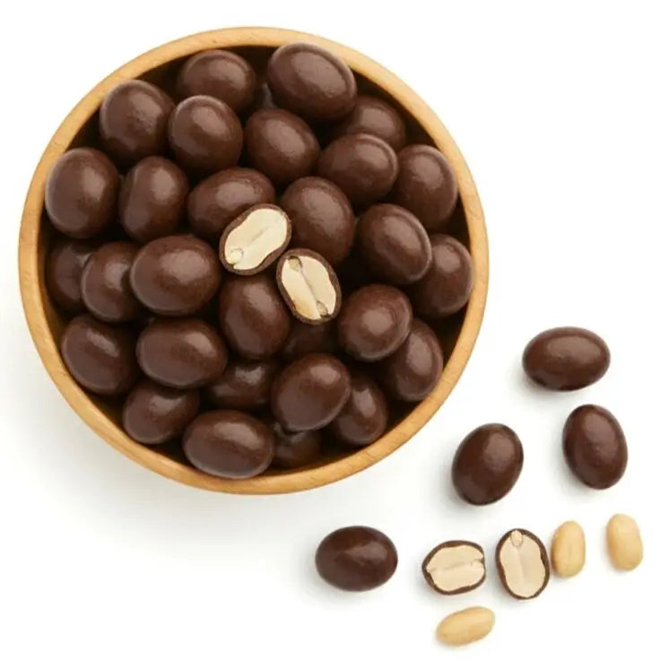 Belgian Dark Chocolate Covered Peanuts - NY Spice Shop