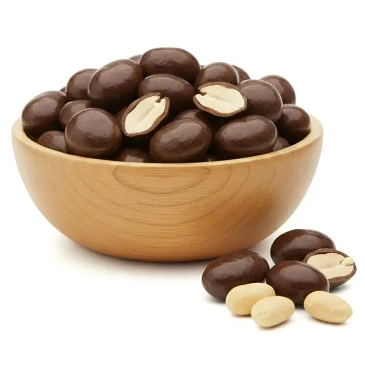 Belgian Dark Chocolate Covered Peanuts - NY Spice Shop