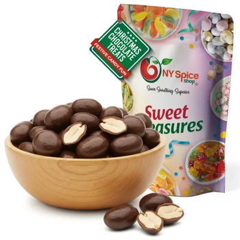 Belgian Dark Chocolate Covered Peanuts - NY Spice Shop
