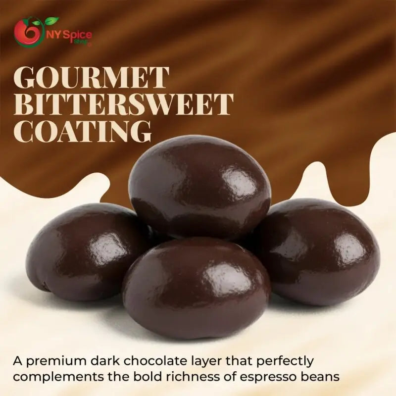 Bittersweet Dark Chocolate Espresso Beans - NY Spice Shop