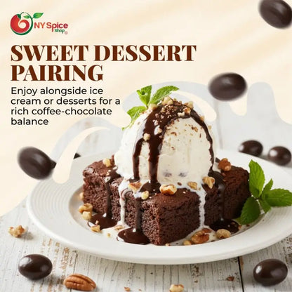Bittersweet Dark Chocolate Espresso Beans - NY Spice Shop