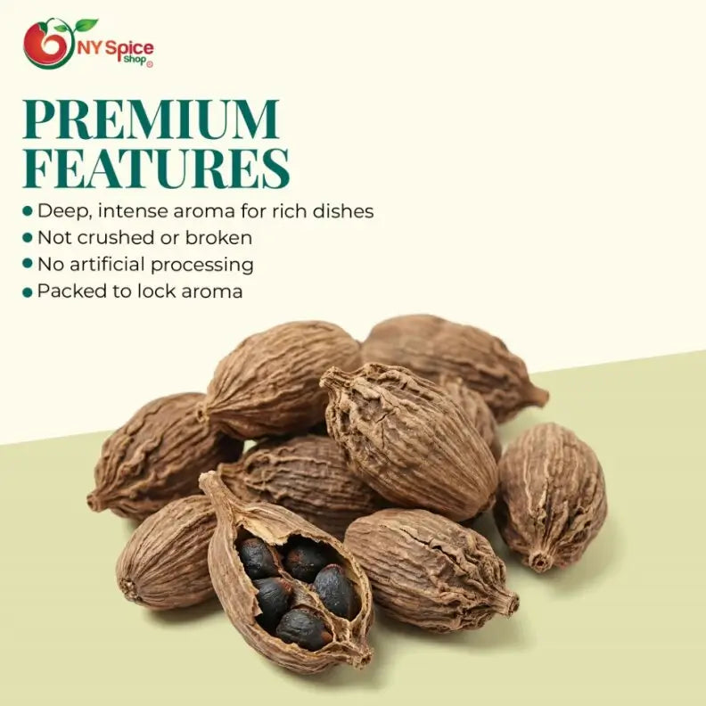 Black Cardamom Pods - NY Spice Shop