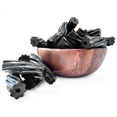 Licorice Twists Black Licorice - Jumbo 2" - NY Spice Shop