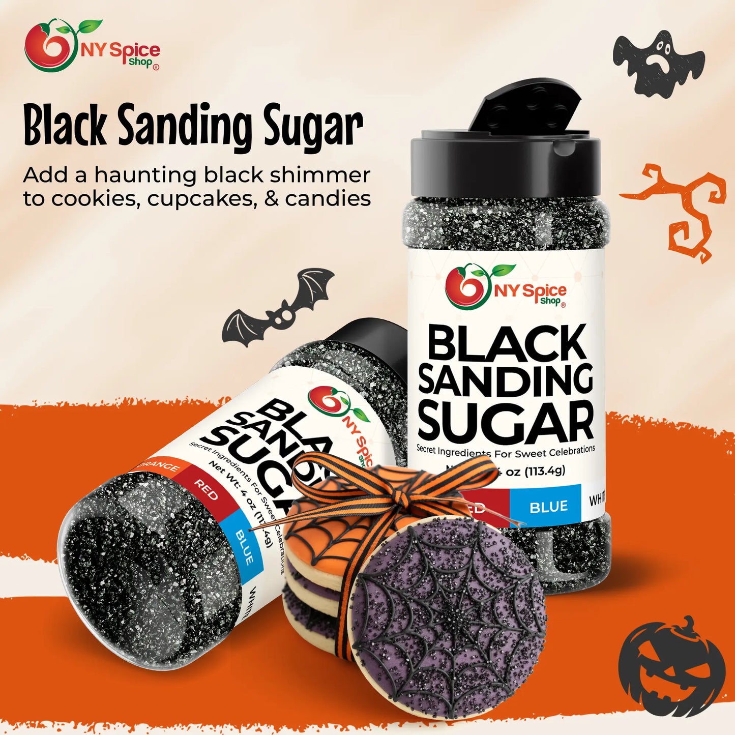 Black Sanding Sugar