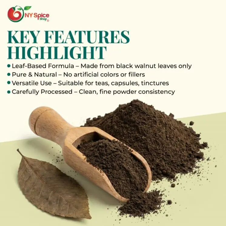 Black Walnut Leaf Powder - NY Spice Shop