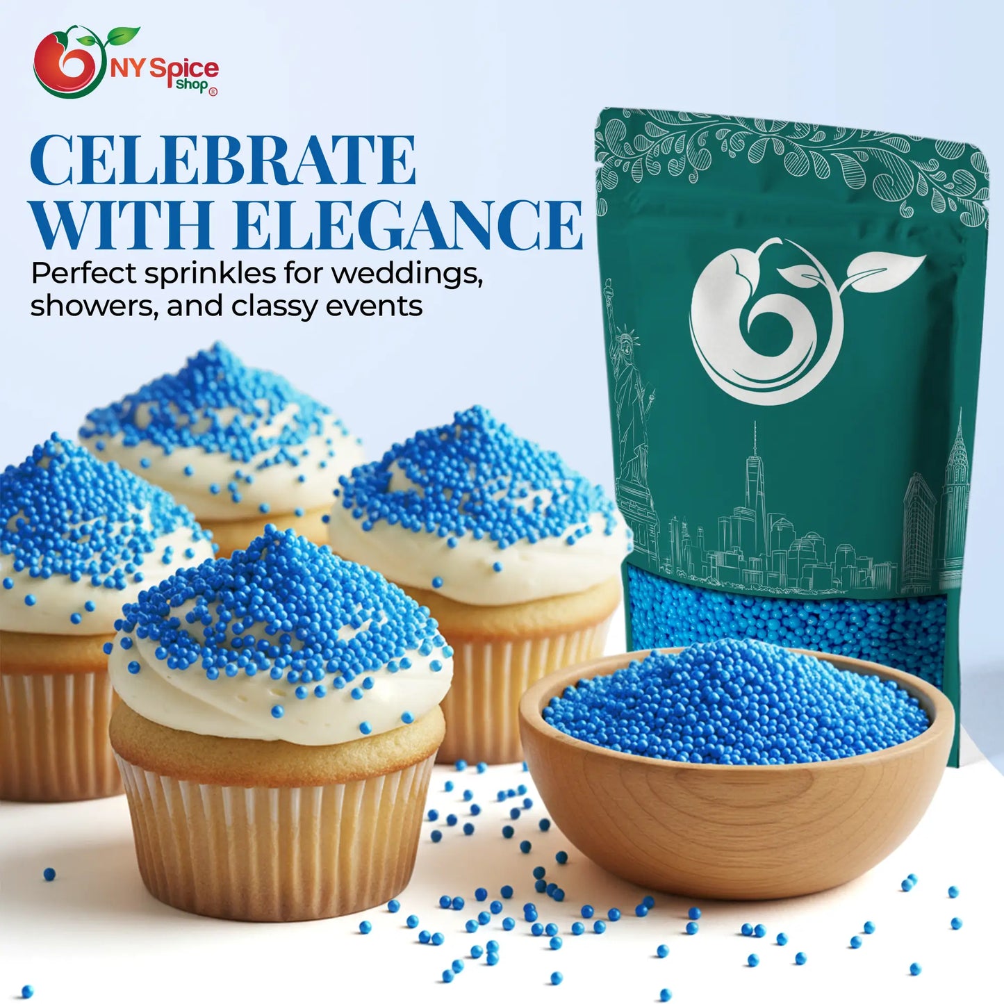 Blue Nonpareils - NY Spice Shop