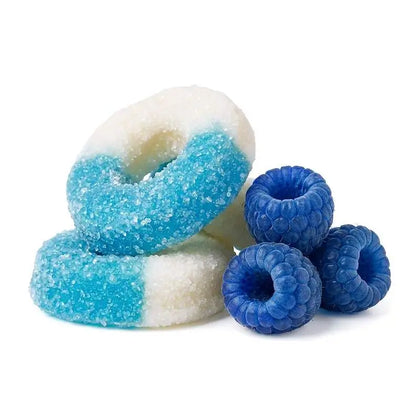 Gummy Blue Raspberry Rings - NY Spice Shop