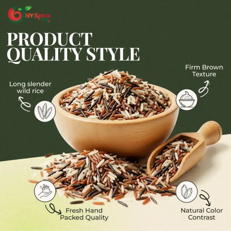 Brown and Wild Rice Mix - NY Spice Shop