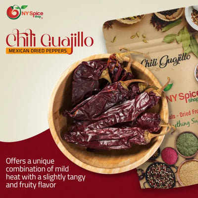 Chili Guajillo Mexican Dried Peppers - NY Spice Shop