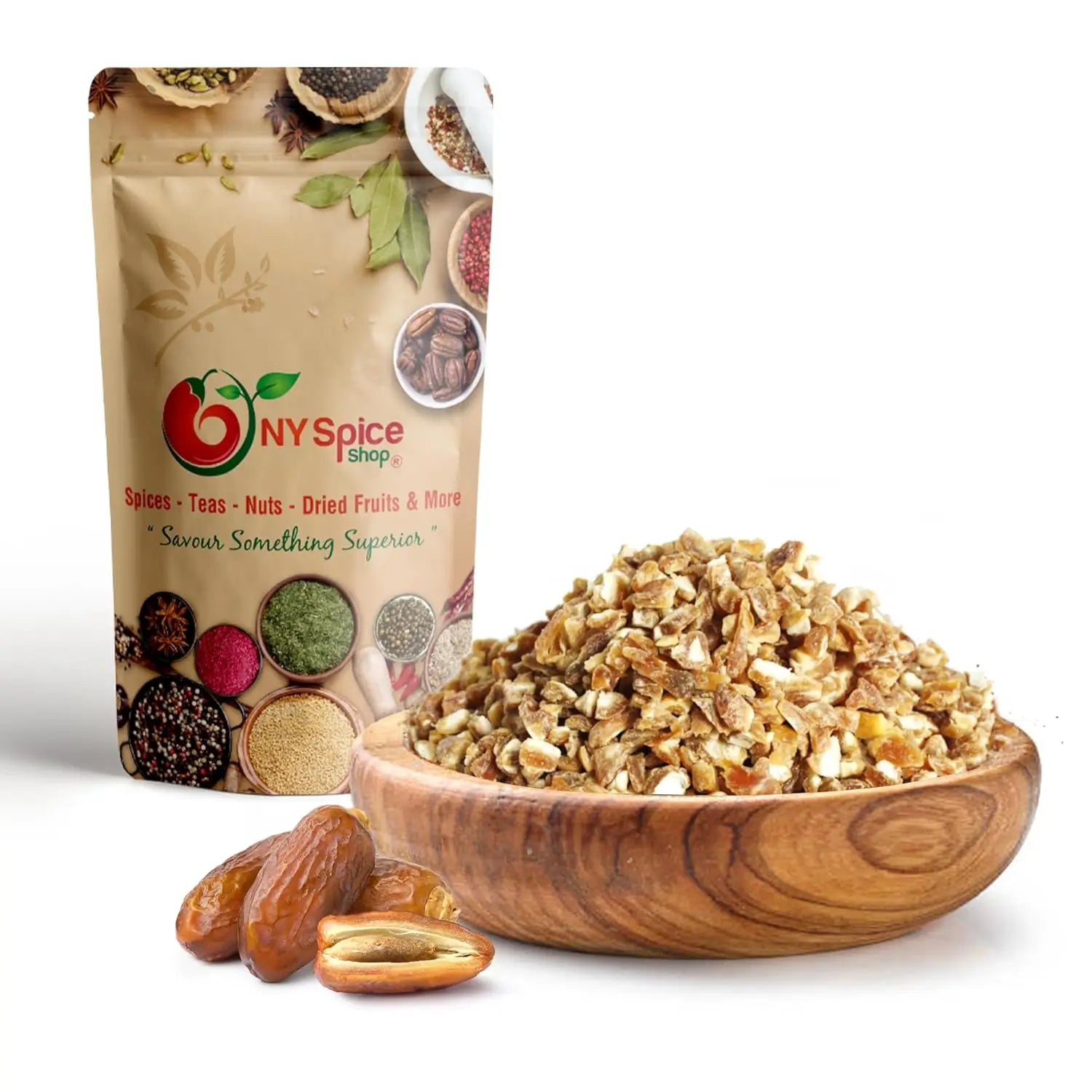 Chopped Dates - Diced Dates - NY Spice Shop