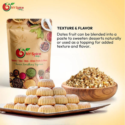 Chopped Dates - Diced Dates - NY Spice Shop