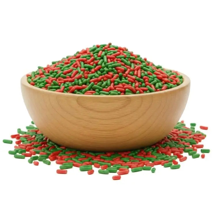 Red & Green Sprinkles - NY Spice Shop