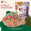 Red & Green Christmas Tree Sprinkles - NY Spice Shop