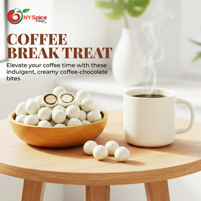 Coffee & Cream Malted Milk Balls