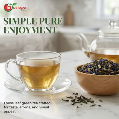 Cognac Swirl Green Tea - NY Spice Shop