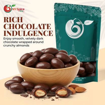 Dark Chocolate Almonds - Sugar Free - NY Spice Shop