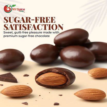 Dark Chocolate Almonds - Sugar Free - NY Spice Shop