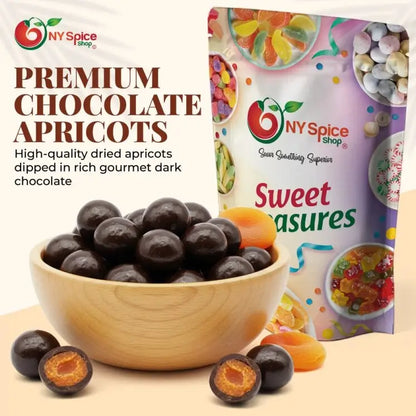 Dark Chocolate Apricots - NY Spice Shop