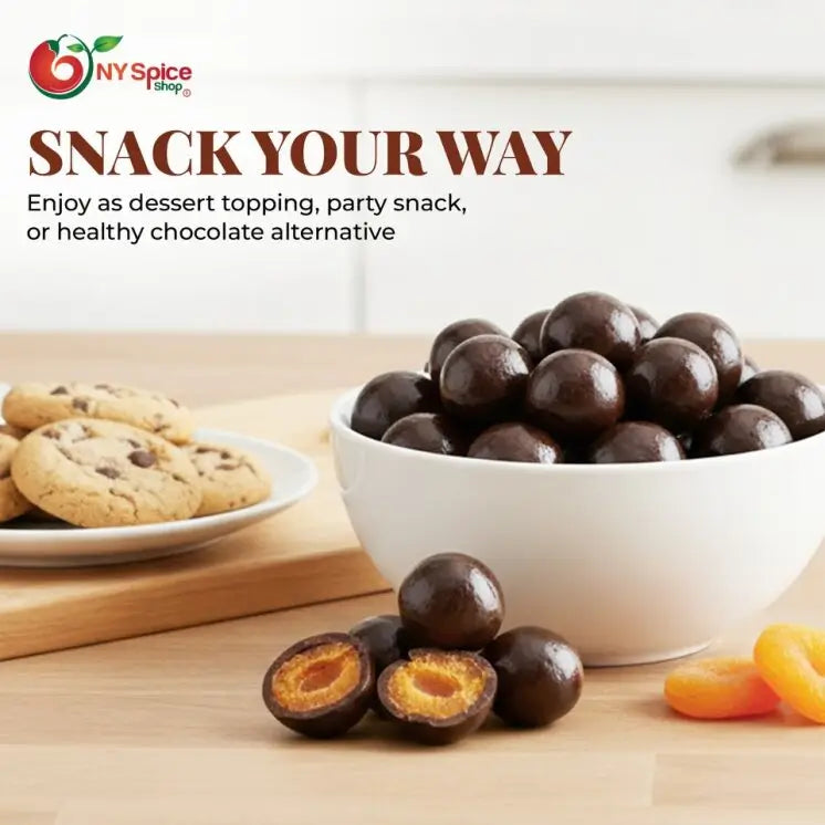 Dark Chocolate Apricots - NY Spice Shop